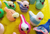 Hand-knitted Easter Chicks